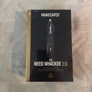 MANSCAPED The Weed Whacker 2.0 Men's Electric Nose & Ear Hair Trimmer - Black